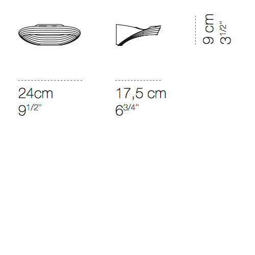 Cini & Nils - Sestessina led casambi integrated wandlamp - KOOT