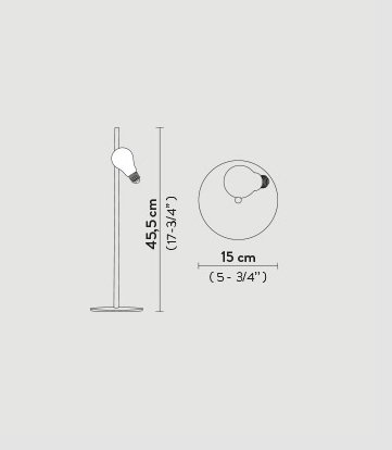 Slamp - Idea Tafellamp messing - KOOT