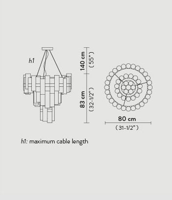 Slamp - La Lollo Hanglamp verloop - KOOT