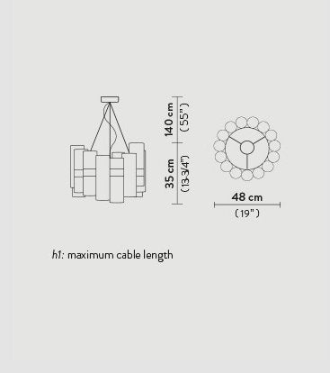 Slamp - La Lollo Hanglamp verloop - KOOT