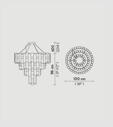 Slamp - La Lollona 4 Hanglamp - KOOT