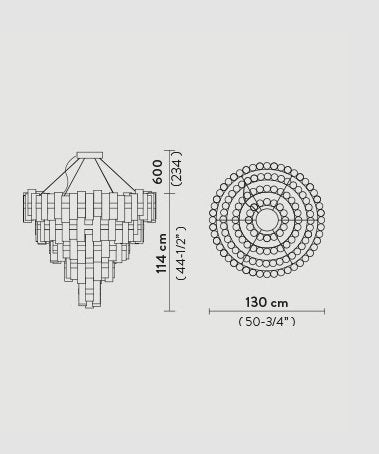 Slamp - La Lollona 5 Hanglamp - KOOT
