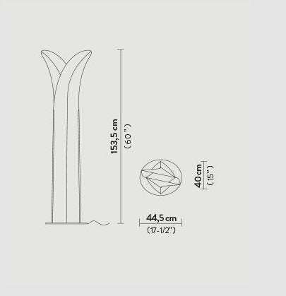 Slamp - Las Palmas Vloerlamp wit - KOOT