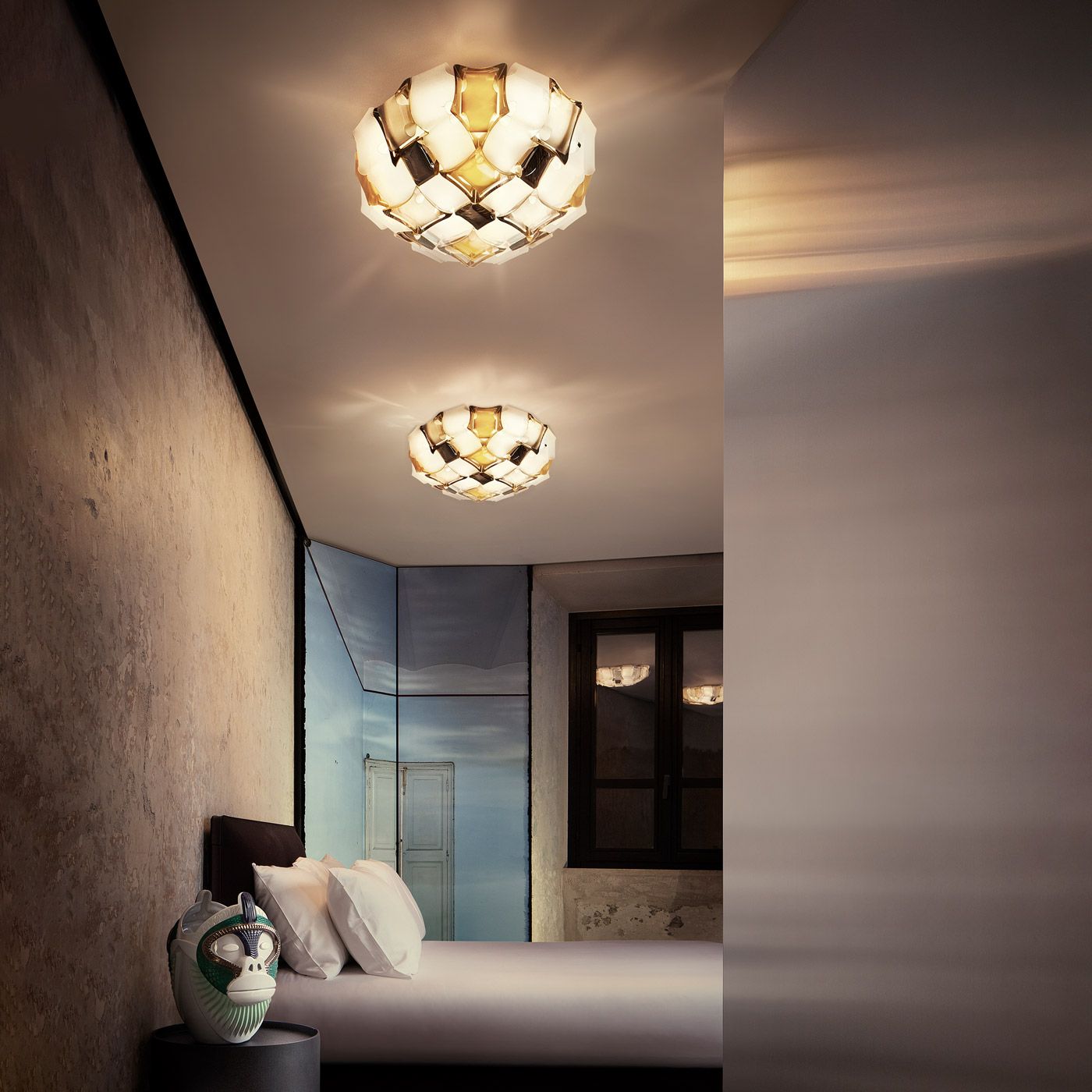 Slamp - Mida Medium Plafondlamp / Wandlamp - KOOT