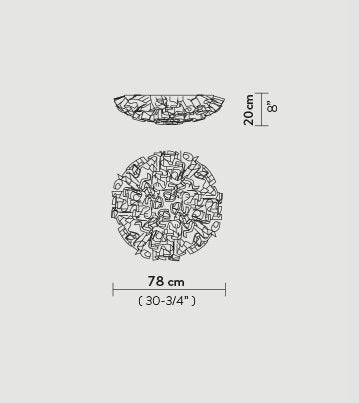 Slamp - Veli Groot Plafondlamp / Wandlamp - KOOT