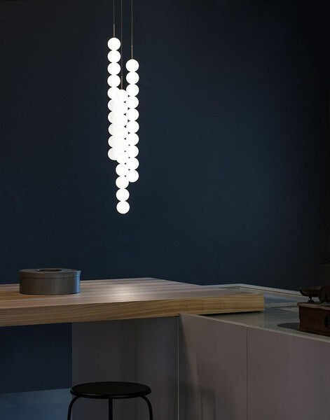 Terzani - Abacus 3 medium ronde DALI Hanglamp - KOOT