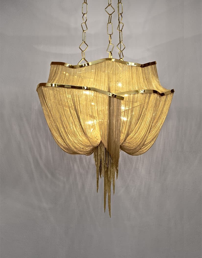 Terzani - Atlantis J01S Hanglamp Champagne - KOOT