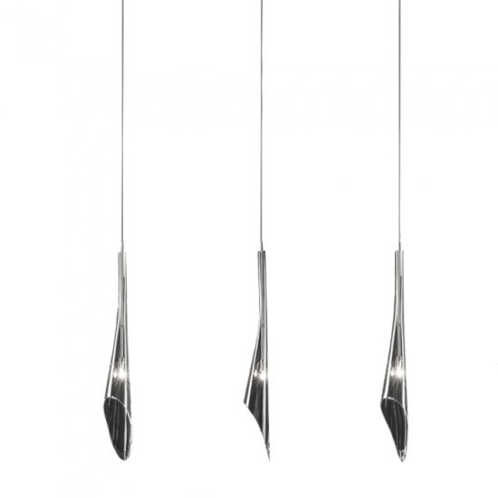 Terzani - Calle T03SR Hanglampen Kristal - KOOT