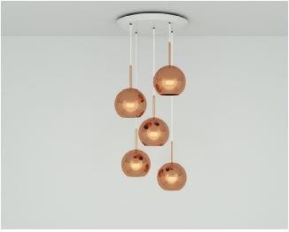 Tom Dixon - Copper 250mm Round LED Koper - KOOT