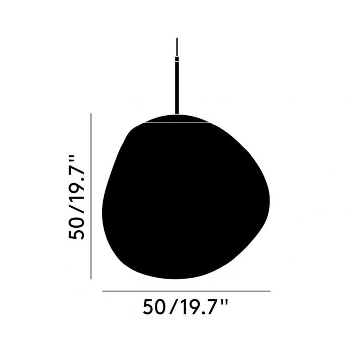 Tom Dixon - Melt LED 50 hanglamp - KOOT