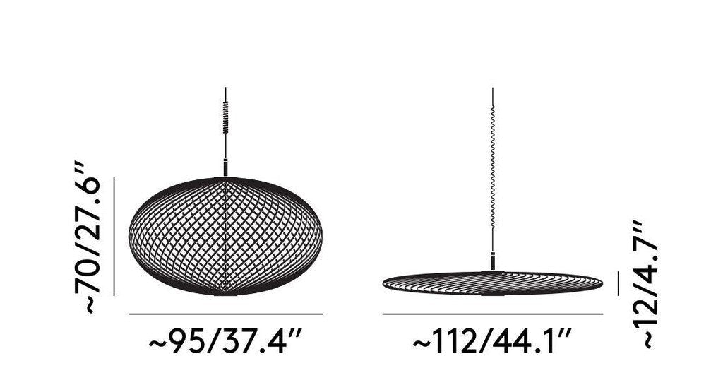 Tom Dixon - Spring Groot hanglamp - KOOT