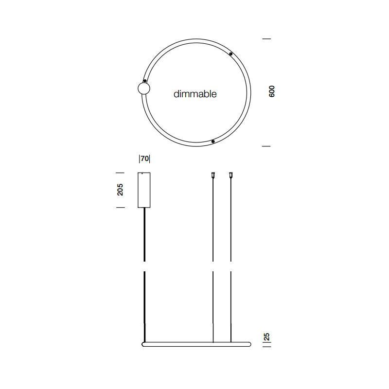 TossB - Hoola 60 Dim Hanglamp - KOOT