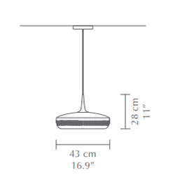 Umage - Clava Dine Hanglamp - KOOT