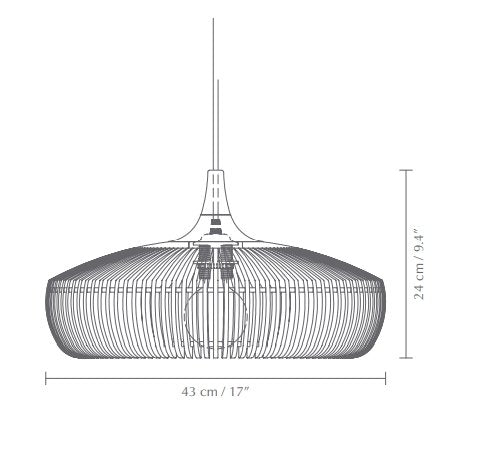 Umage - Clava Dine Wood Hanglamp - KOOT