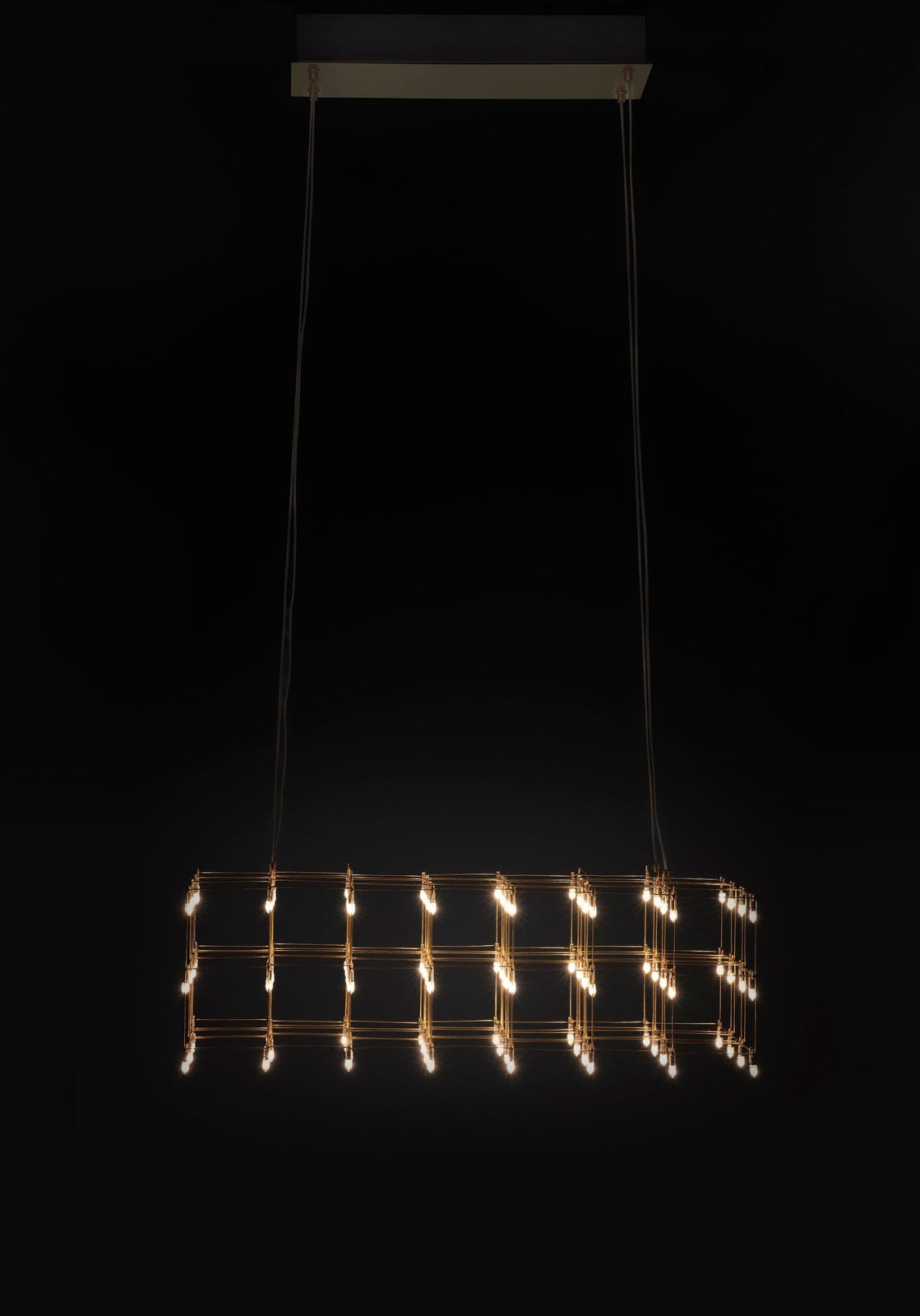 Quasar - Universe Square Double led Hanglamp - KOOT