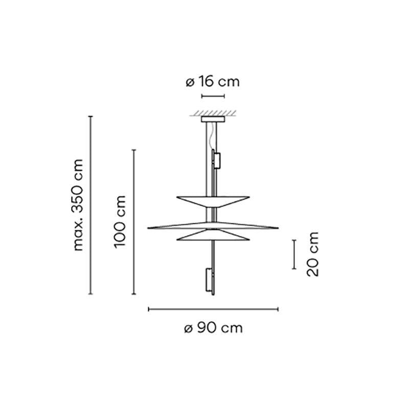 Vibia - Flamingo 1530 hanglamp - KOOT