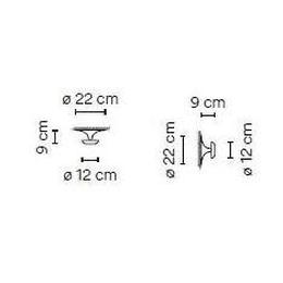 Vibia - Funnel 2012 plafondlamp / wandlamp - KOOT