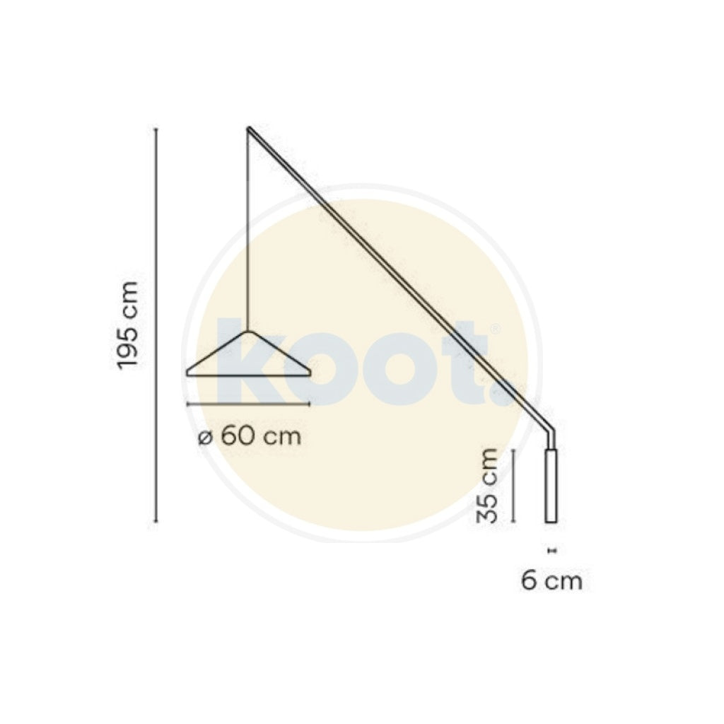Vibia - North 5630 wandlamp - KOOT