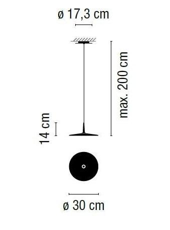 Vibia - Skan 0270 hanglamp - KOOT