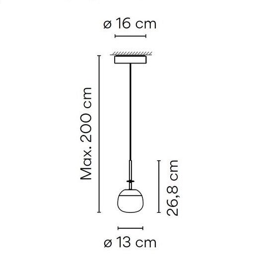 Vibia - Tempo 5772 hanglamp - KOOT