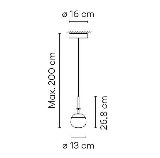 Vibia - Tempo 5772 hanglamp - KOOT