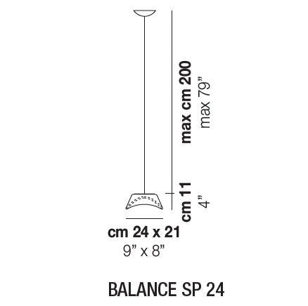 Vistosi - Balance Hanglamp - KOOT