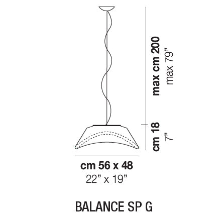 Vistosi - Balance Hanglamp - KOOT