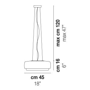 Vistosi - Bot Hanglamp - KOOT