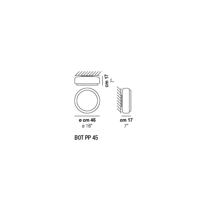 Vistosi - Bot Plafondlamp - KOOT