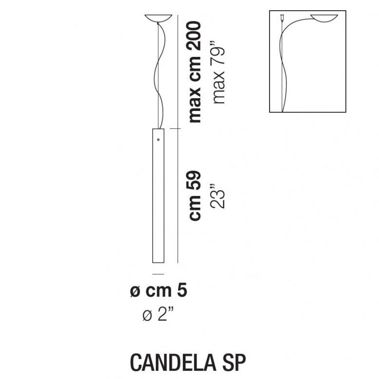 Vistosi - Candela Hanglamp - KOOT