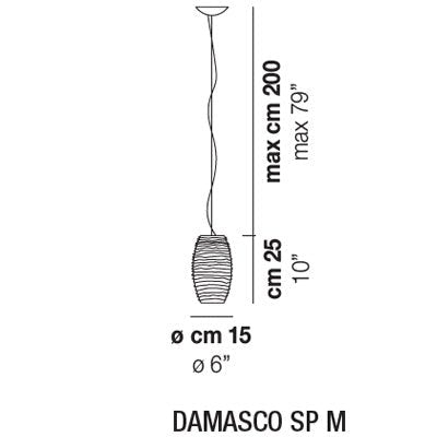 Vistosi - Damasco Hanglamp - KOOT