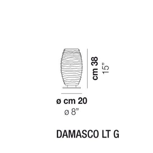 Vistosi - Damasco Tafellamp - KOOT