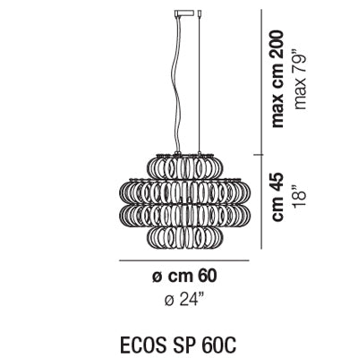 Vistosi - Ecos Hanglamp - KOOT