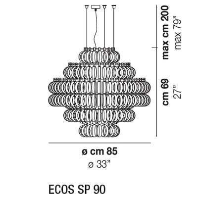 Vistosi - Ecos Hanglamp - KOOT