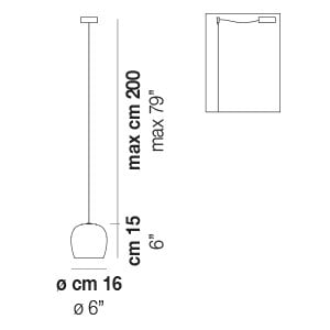 Vistosi - Implode Hanglamp - KOOT