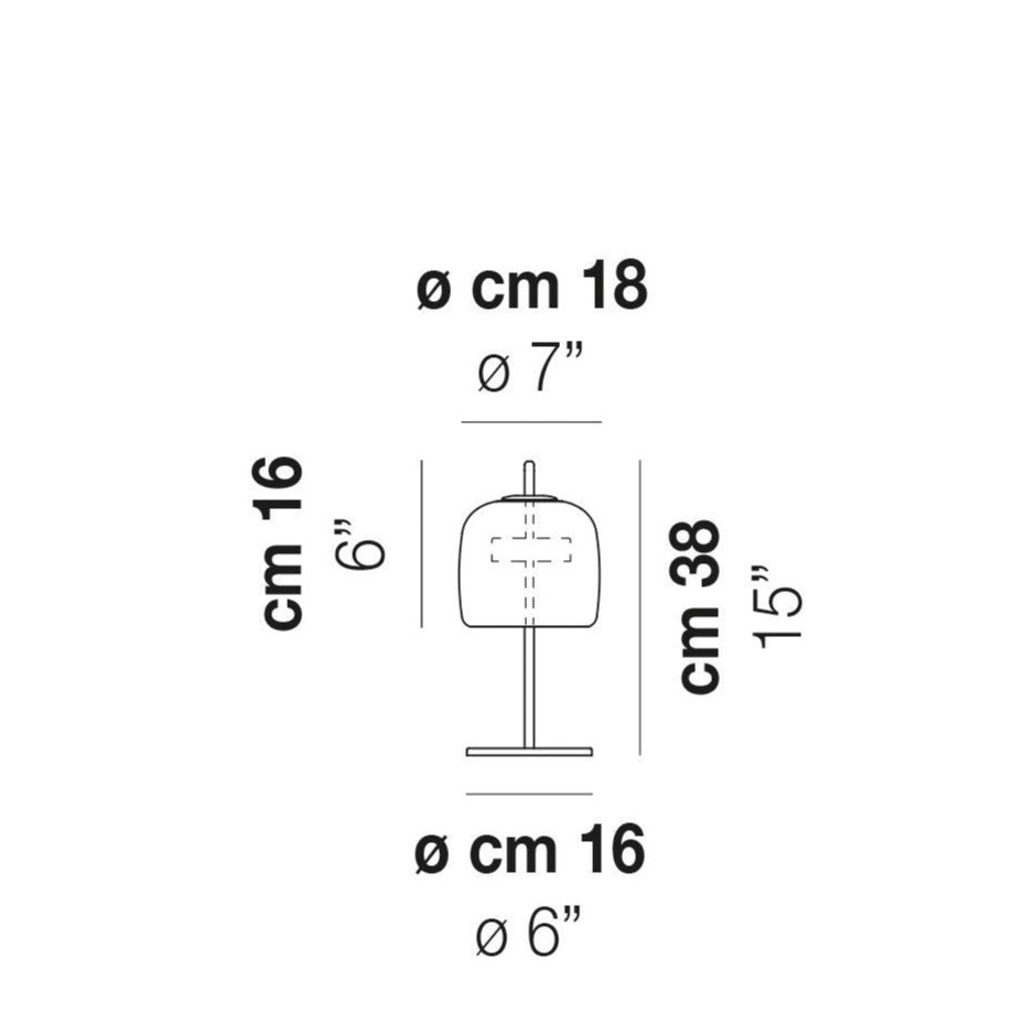 Vistosi - Jube LT S Tafellamp - KOOT