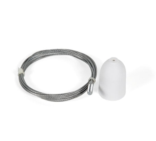 Wever & Ducre - 1 Phase Track Suspension Set Incl Fixation Bracket 3m - KOOT