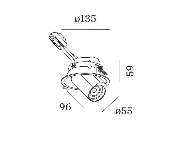 Wever & Ducre - Bliek Rond 1.0 PAR16 Spot - KOOT