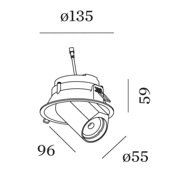 Wever & Ducre - Bliek Round 1.0 Spot - KOOT