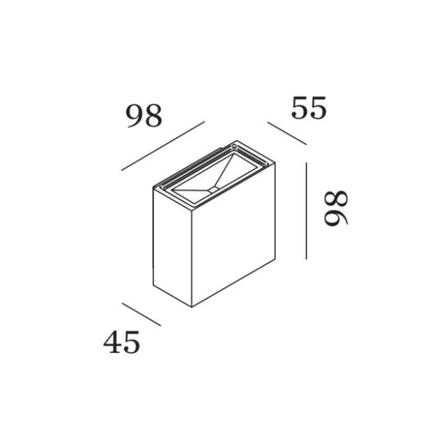 Wever & Ducre - Central Outdoor 2.0 Wandlampen - KOOT