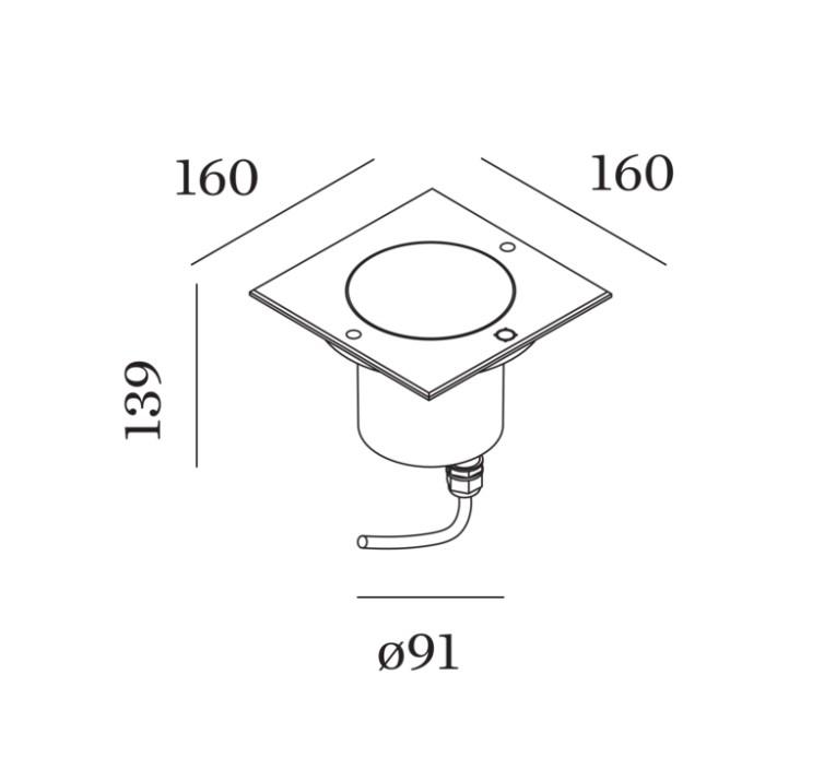 Wever & Ducre - Chart Vloerlamp Roestvrij - KOOT