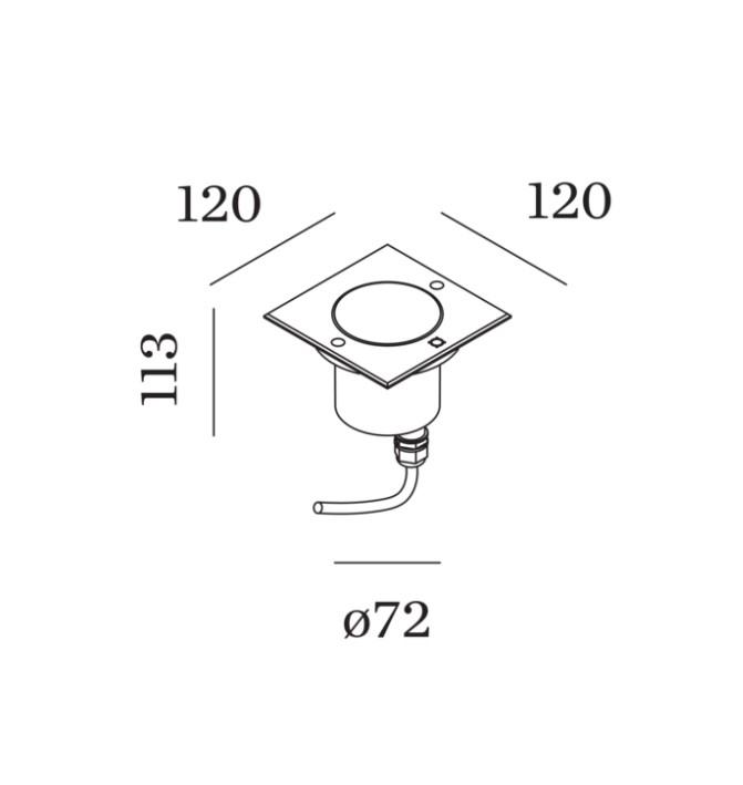 Wever & Ducre - Chart Vloerlamp Roestvrij - KOOT