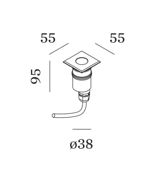 Wever & Ducre - Chart Vloerlamp Roestvrij - KOOT