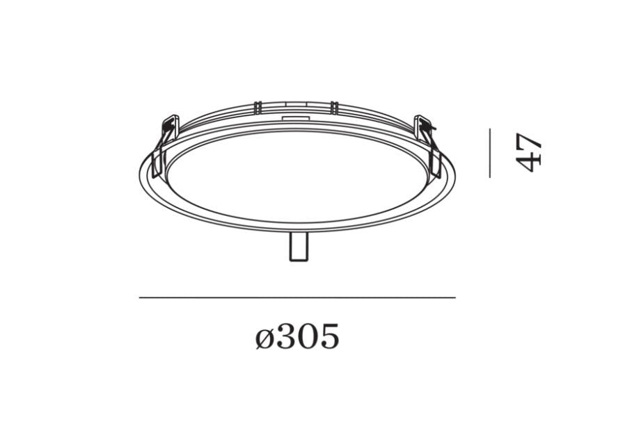 Wever & Ducre - City Plafondlamp / Wandlamp Wit - KOOT