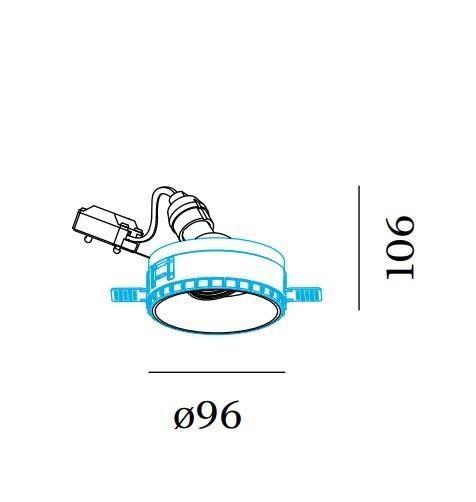 Wever & Ducre - Deep Adjust Trimless PAR16 Spot - KOOT