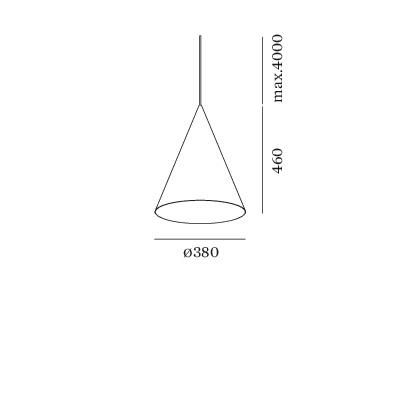 Wever & Ducre - Dinor 1.0 Hanglamp - KOOT