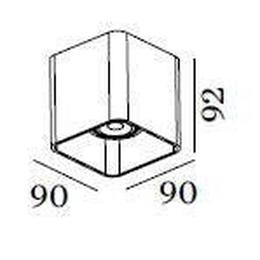 Wever & Ducre - Docus 1.0 PAR16 Plafondlamp - KOOT