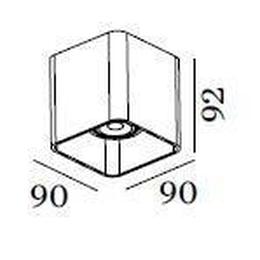Wever & Ducre - Docus 1.0 PAR16 Plafondlamp - KOOT