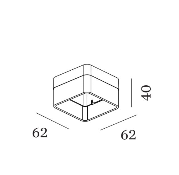 Wever & Ducre - Docus Inner Cover plafondlmap - KOOT