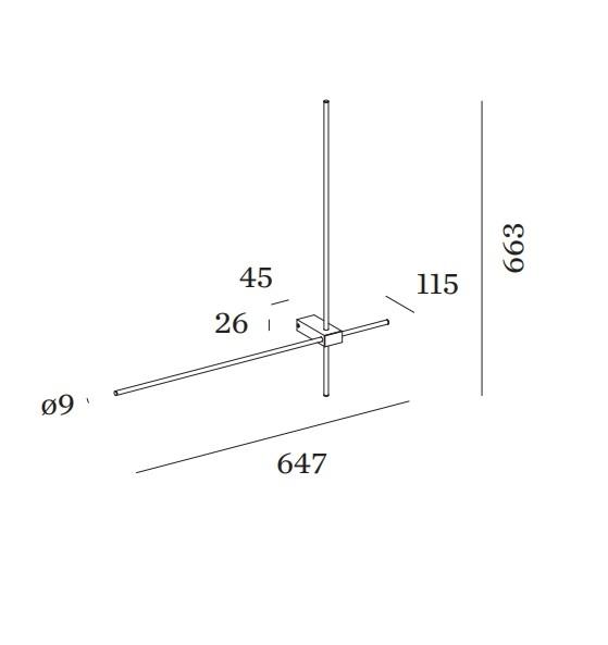 Wever & Ducre - Finlin 4.0 Wandlamp - KOOT